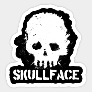 SKULLFACE Shirt Sticker